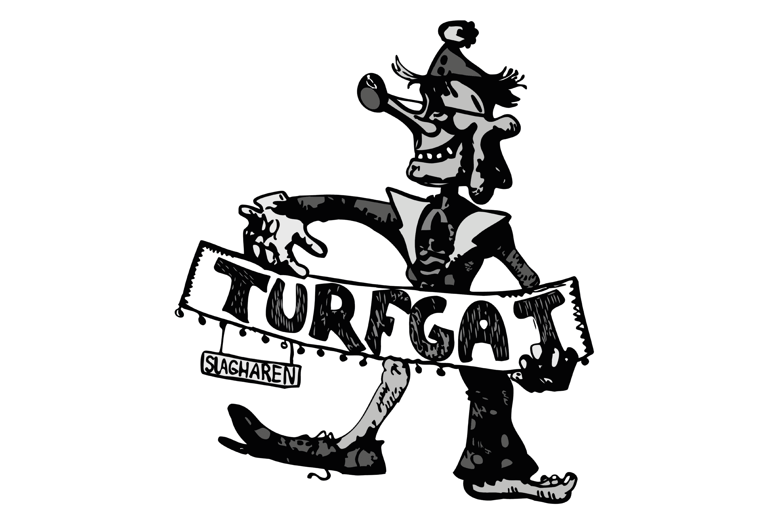Het logo van turfgat