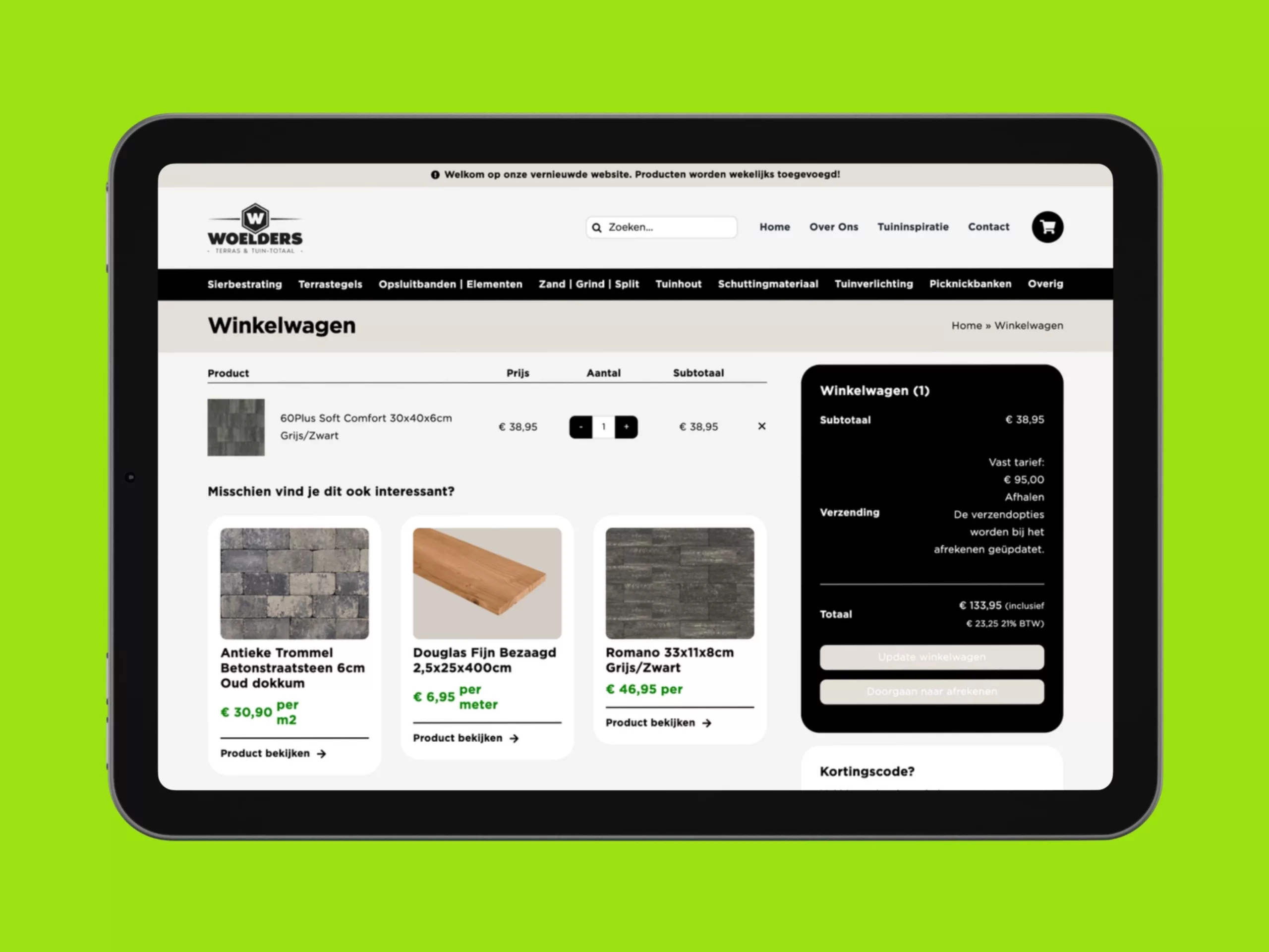 Van offline naar een online (web)shop