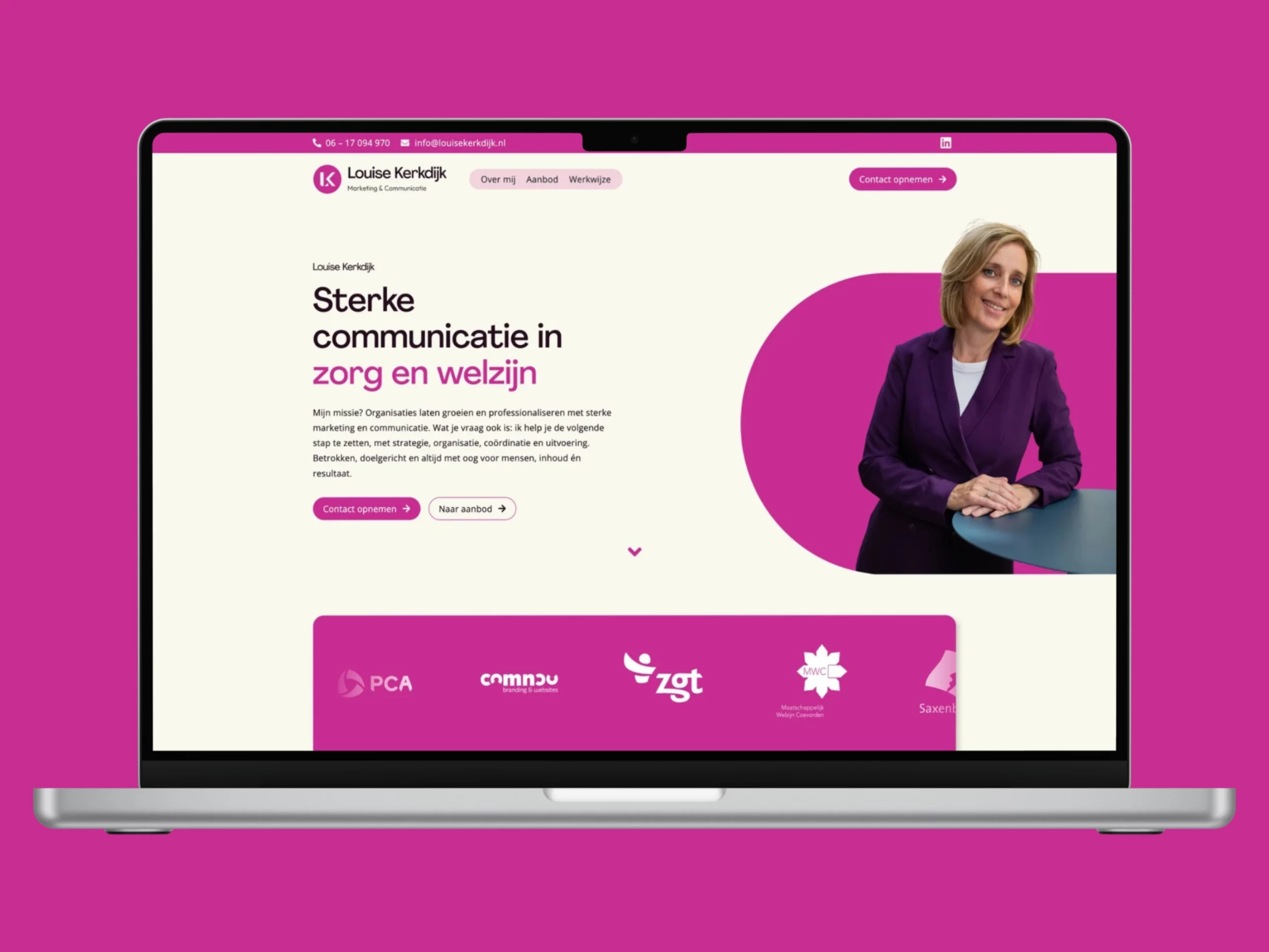 Next-level branding, website en uitingen