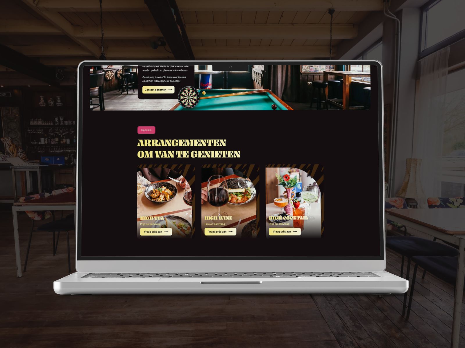 Van gedateerde site naar een website om trots op te zijn